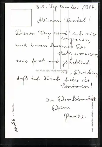 AK Mecki geht auf Wanderschaft, Ich komme!