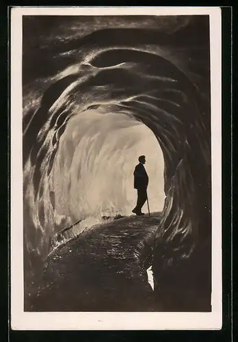 AK Chamonix, Grotte du Glacier des Bossons, Höhle