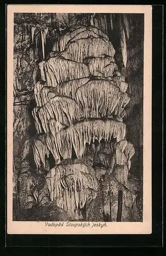 AK Vodopád Sloupských jeskyne, Höhle