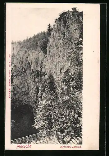 AK Macocha, Aussichtsplattform, Höhle