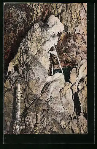 AK Blansko, Katharinen-Höhle, Die verwunschene Hexe