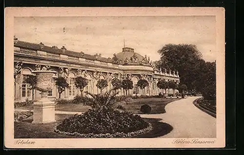 AK Potsdam, Schloss Sanssouci