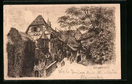 AK Eisenach, Hof der Wartburg