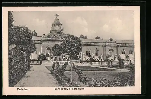 AK Potsdam, Schloss Sanssouci