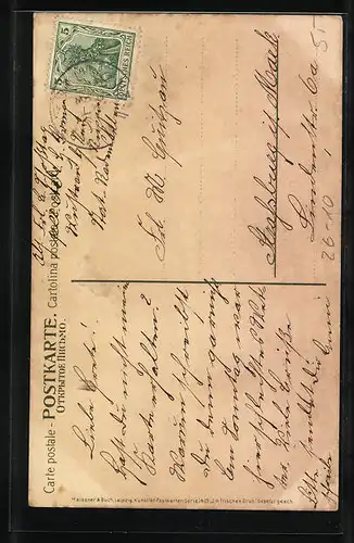 Künstler-AK Alfred Mailick: Birken im Frühling