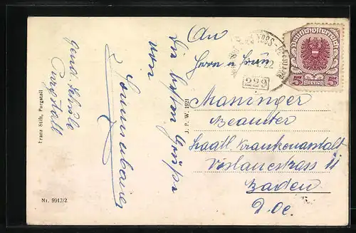 AK Purgstall, Ortsansicht mit Oetscher