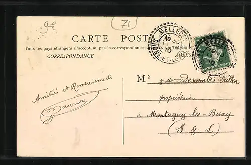 AK Mellecey, Place et Postes