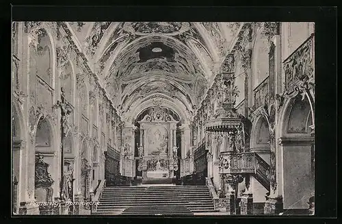 AK Freising, Inneres der Domkirche