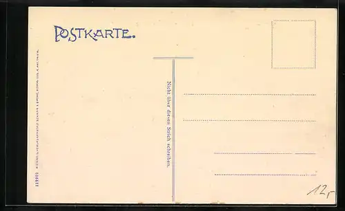 AK Trier, Panoramablick vom Petersberg