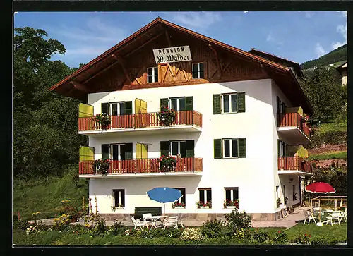 AK Schenna bei Meran, Pension Haus Walder, Vorlandstrasse 7