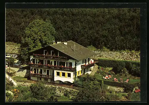 AK Schenna bei Meran, Pension Garni Dürrenstein, Verdinserstrasse 7 b