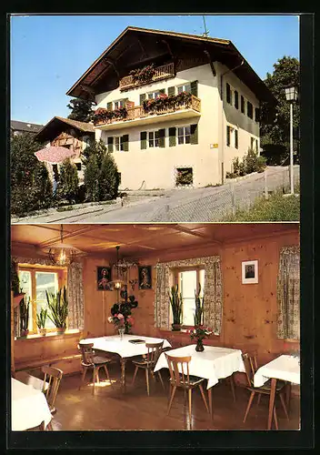 AK Schenna bei Meran, Pension Garni Trittgasslhof, Pichlerstrasse 1, Innenansicht