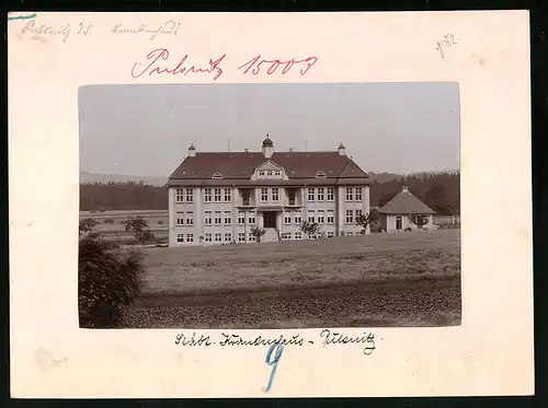 Fotografie Brück & Sohn Meissen, Ansicht Pulsnitz, Städtisches Krankenhaus