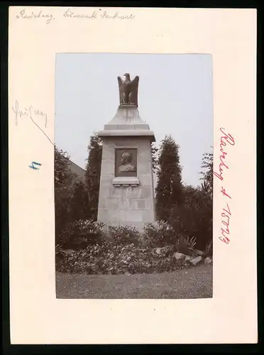 Fotografie Brück & Sohn Meissen, Ansicht Radeberg, Bismarck-Denkmal