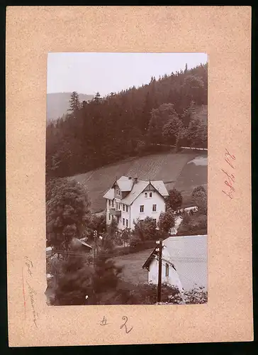 Fotografie Brück & Sohn Meissen, Ansicht Bärenfels, Villa Marie