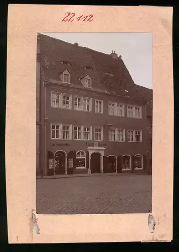 Fotografie Brück & Sohn Meissen, Ansicht Meissen i. Sa., Bezirkslandbund und Ladengeschäft Max Mauermann