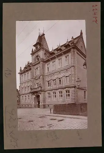 Fotografie Brück & Sohn Meissen, Ansicht Sebnitz, Rathaus