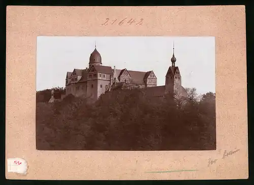 Fotografie Brück & Sohn Meissen, Ansicht Rochsburg, Blick auf das Schloss Rochsburg