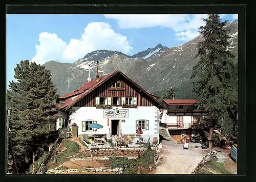 AK Martell /Bozen, Enzianhütte im Martelltal