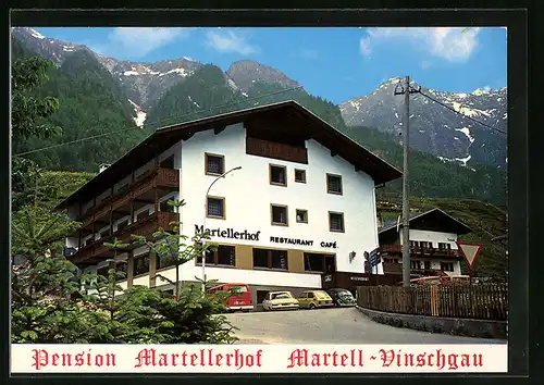 AK Martell im Martelltal /Vinschgau, Gasthof Pension Martellerhof