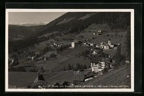 AK Nova Levante, Ortsansicht mit Kirche