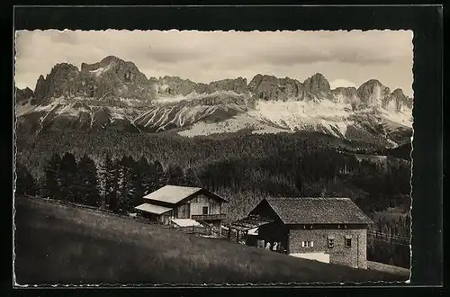 AK Welschnofen, Rosengarten Gruppe von Hagner