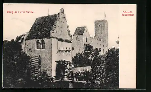 AK Grünwald bei München, Das Schloss