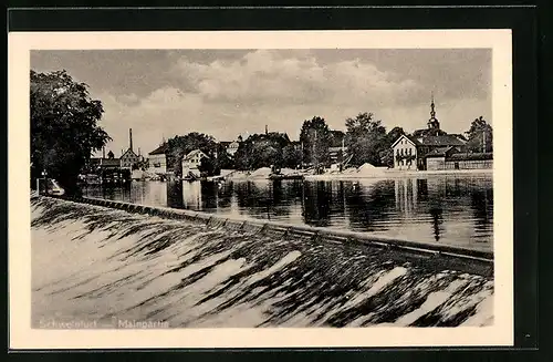 AK Schweinfurt, Partie am Main