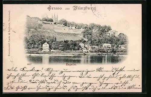 AK Würzburg, Die Kapelle und Umgebung