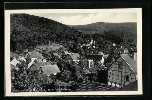 AK Winterstein i. Thür. Wald, Blick vom Thielberg