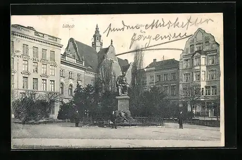 AK Lübeck, Geibeldenkmal