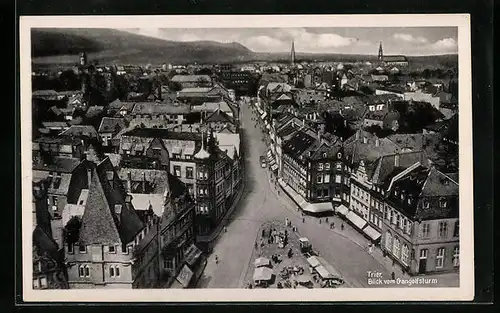 AK Trier, Blick vom Gangolfsturm