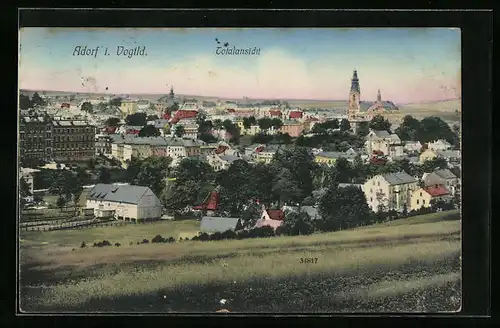 AK Adorf /Vogtl., Totalansicht