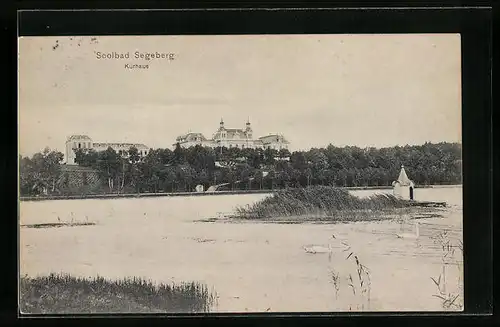 AK Segeberg, Wasserpartie mit Kurhaus