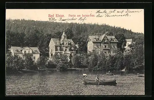 AK Bad Elster, Partie am Luisa-See