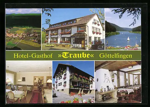 AK Seewald-Göttelfingen, Hotel-Gasthof Traube, Gesamtansicht