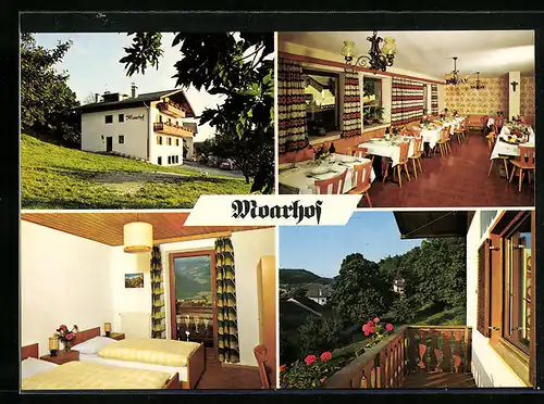 AK Elvas b. Brixen, Ferienheim Pension Moarhof mit Innenansichten