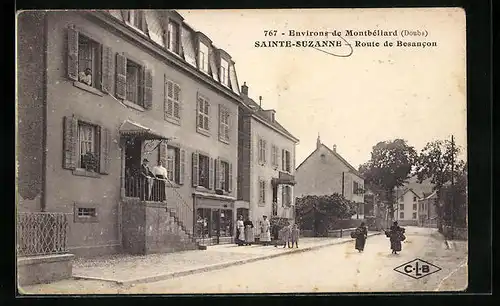 AK Sainte-Suzanne, Route de Besancon