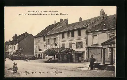 AK L`Isle-sur-le-Doubs, Rue du Magny