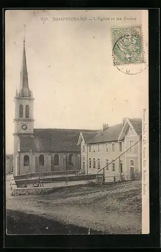 AK Damprichard, L`Église et les Écoles