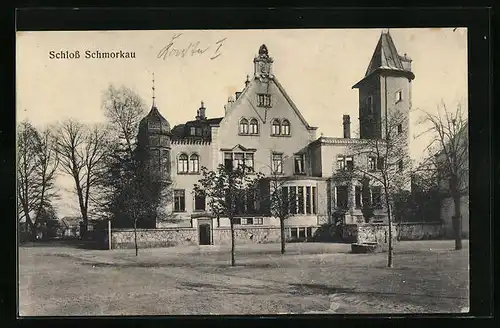 AK Schmorkau, Ansicht des Schlosses