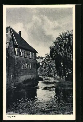 AK Lüchow, Partie am Wasser