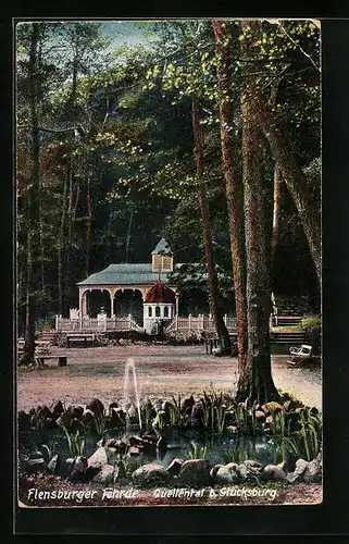 AK Glücksburg, Gasthaus Quellenthal
