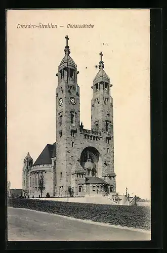 AK Dresden-Strehlen, Christuskirche