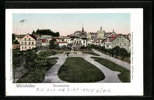 AK Wörishofen, Denkmalplatz