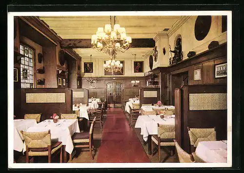 AK München, Schwarzwälders Restaurant und Naturweinhaus zur Rheinpfalz