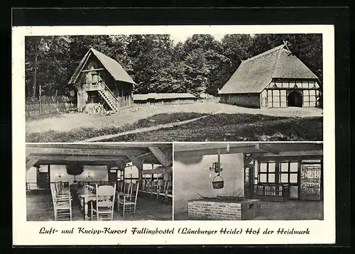 AK Fallingbostel /Lüneburger Heide, Hof der Heidmark