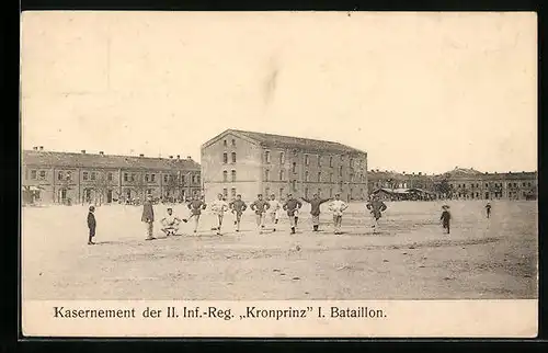 AK München, Kaserne der II. Inf.-Reg. Kronprinz I. Bataillon