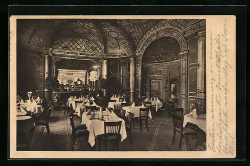 AK München, Restaurant Künstlerhaus, Inhaber: L. Bauer