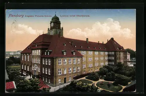 AK Flensburg, Auguste-Victoria-Schule, Lyzeum nebst Oberlyzeum